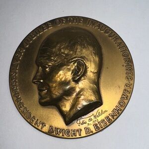 Gold Dwight D. Eisenhower Commemorative Medal
1978 INAUGURATION